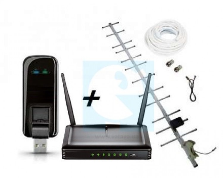 Комплект 3G модем + CDMA антена 15Дб + WiFi