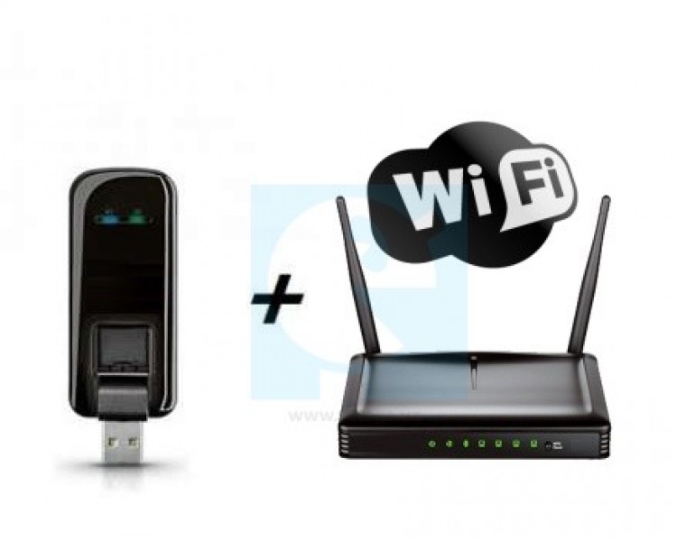 Комплект 3G модем + WiFi роутер