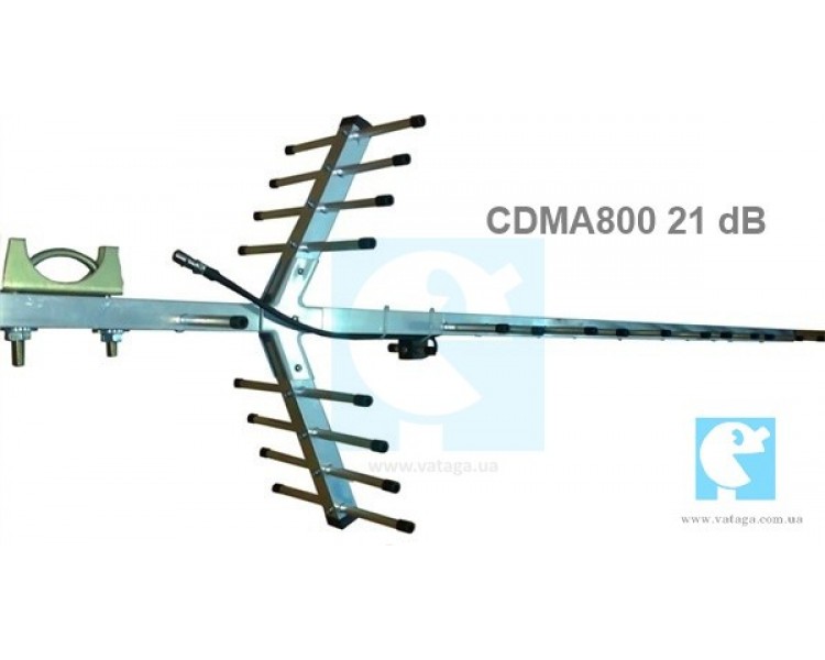 Антенный комплект CDMA 800 21 Дб 10 метров