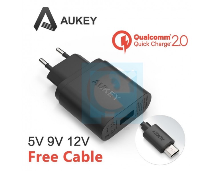 Зарядний пристрій Aukey PA-U28 Qualcomm Quick Charge 2.0