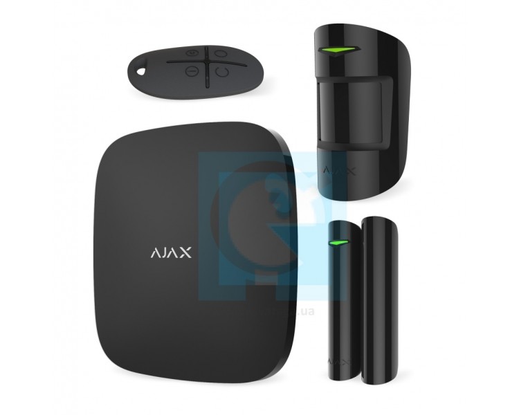 Комплект бездротової сигналізації Ajax StarterKit Black