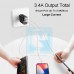 СЗУ Baseus Mirror Lake Intelligent Digital Display 3.4A 3 USB Black