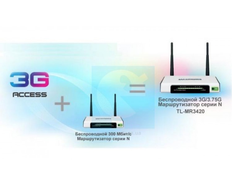 3G роутер TL-MR3420 v1
