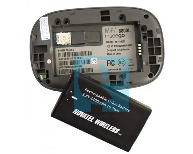 MiFi 8800 NOVATEL (Inseego) Мобільний 3G/4G Wi-Fi роутер з Power Bank та входом для MIMO антени