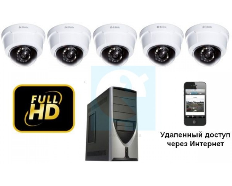 Система наблюдения Full HD IP