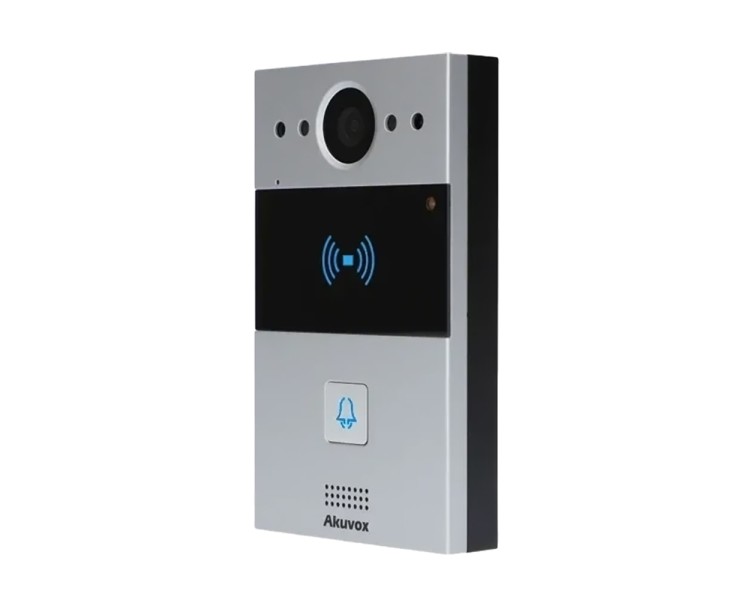 IP-відеопанель 2Mp Akuvox R20A-2 SIP зі зчитувачем EM-Marine / Mifare / NFC, 2-дротове підключення