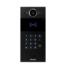IP-відеопанель багатоабонентська 2Mp Akuvox R20K Black зі зчитувачем EM-Marine / Mifare / NFC