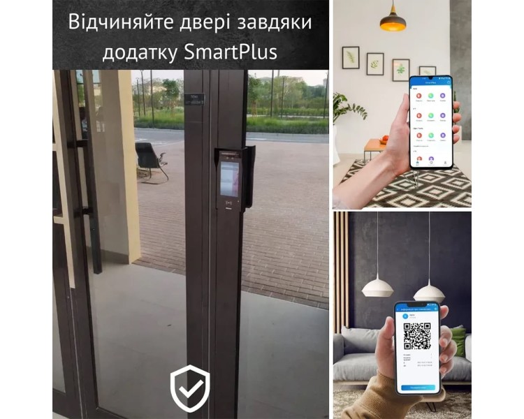 Біометричний термінал контролю доступу 2Mp Akuvox A05C з розпізнаванням облич та зчитувачем Mifare / NFC / BLE / QR