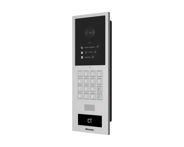 IP-відеопанель багатоабонентська 2Mp Akuvox S532 з екраном 2.8", зчитувачем EM-Marine / Mifare / NFC / BLE