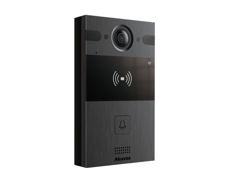 IP-відеопанель 4Mp Akuvox R25A SIP зі зчитувачем EM-Marine / Mifare / NFC