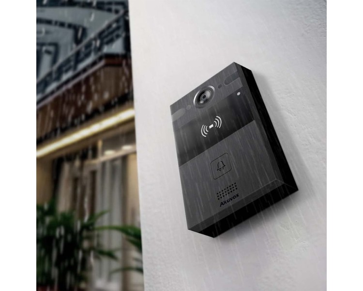 IP-відеопанель 4Mp Akuvox R25A SIP зі зчитувачем EM-Marine / Mifare / NFC