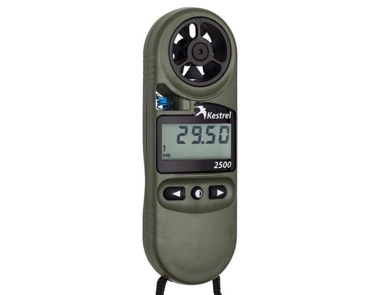 Метеостанція Kestrel 2500NV Olive з нічним підсвічуванням