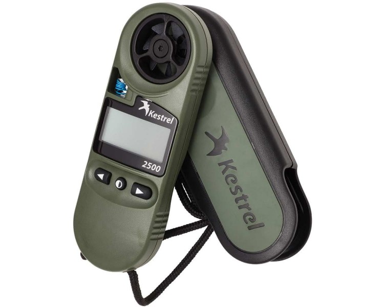 Метеостанція Kestrel 2500NV Olive з нічним підсвічуванням
