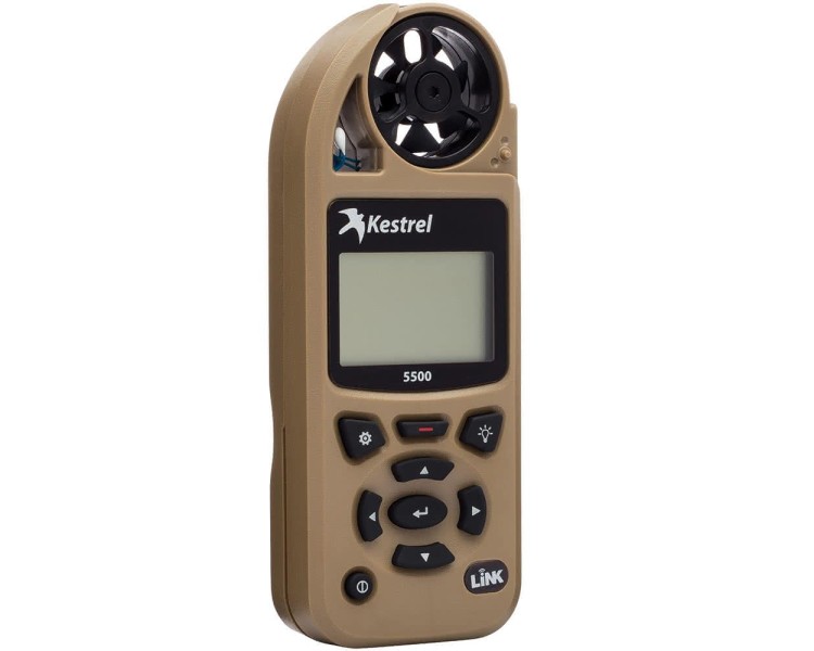 Метеостанція Kestrel 5500 LiNK Tan з Bluetooth та флюгером