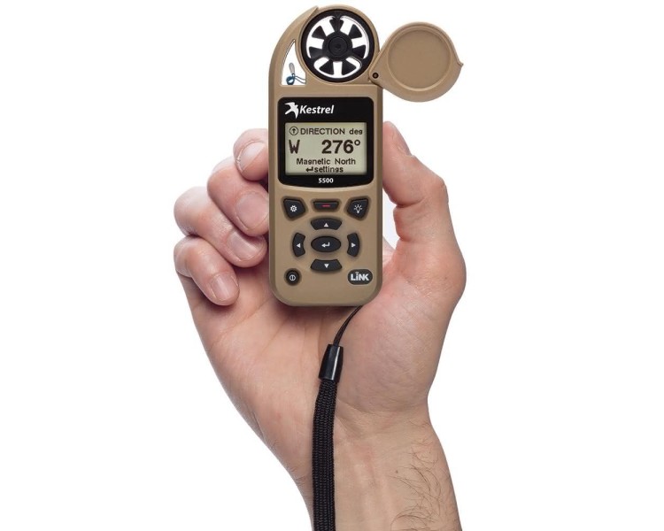 Метеостанція Kestrel 5500 LiNK Tan з Bluetooth та флюгером