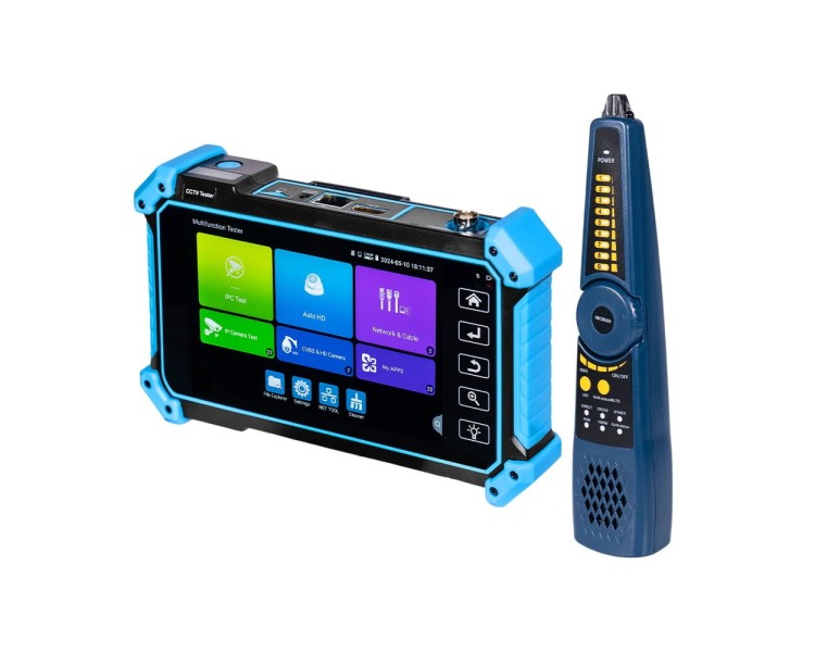 Тестер відеокамер з тестером кабелю Light Vision CCTV K51C