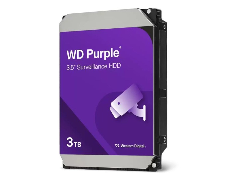 Жорсткий диск 3.5" 3TB 128MB Western Digital Purple WD34PURZ