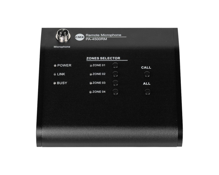 Мікрофон виносний пейджинговий CMX PA-4500RM, 4 зони