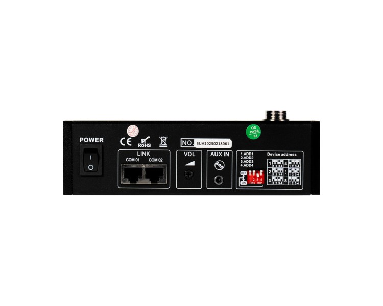 Мікрофон виносний пейджинговий CMX PA-4500RM, 4 зони