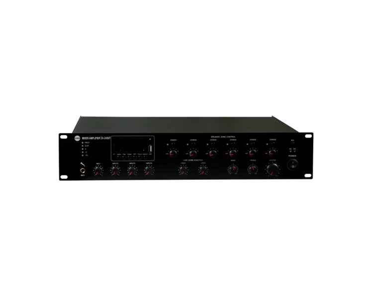 Мікшуючий підсилювач CMX DA-240MT, 6 зон, 19"