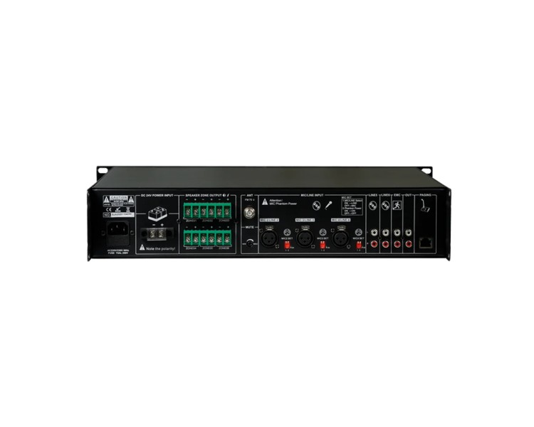 Мікшуючий підсилювач CMX DA-240MT, 6 зон, 19"