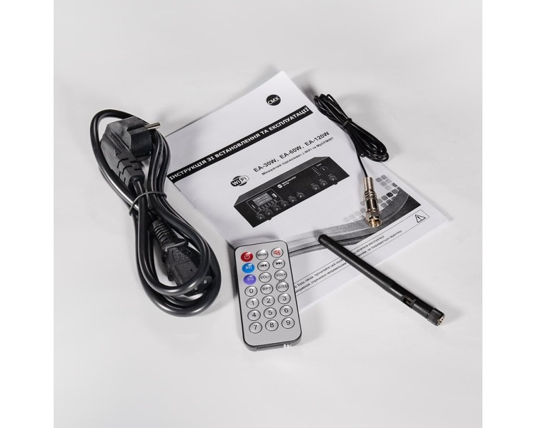 Мікшуючий підсилювач CMX EA-120W, 1 зона, Wi-Fi