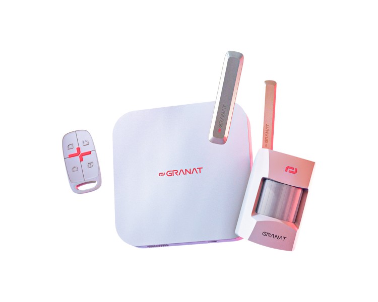 Комплект бездротової сигналізації Granat GT StarterKit з 4G та WiFi