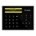 Клавіатура Tiras K-GLCD Black з OLED-дисплеєм