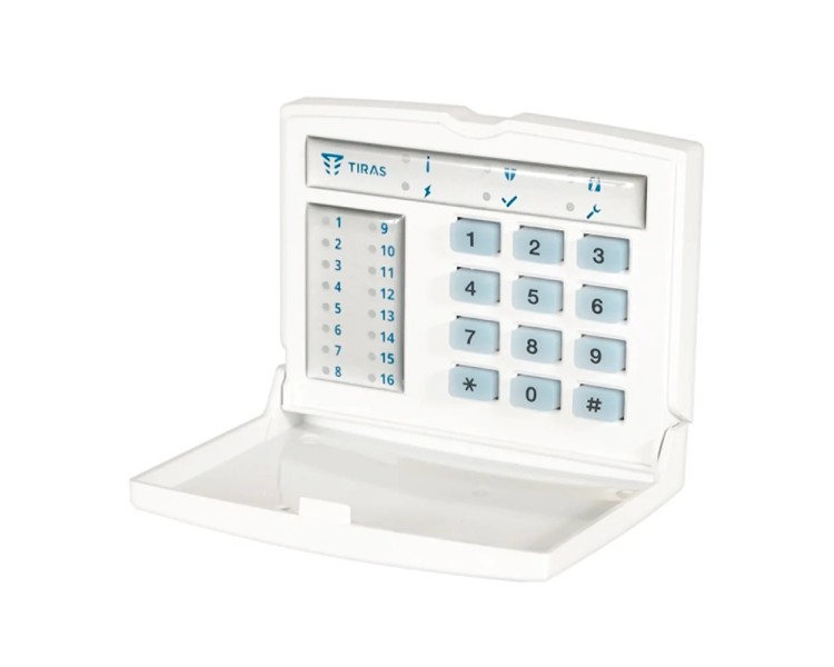 Клавіатура Tiras K-LED16 на 16 індикаторів зон