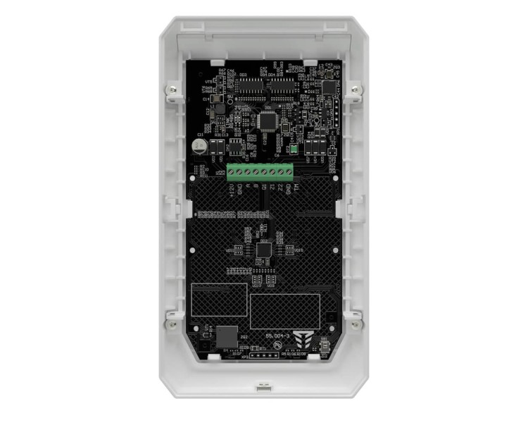 Клавіатура Tiras K-PAD8+ Black на 8 індикаторів зон з вбудованим зчитувачем NFC/Mifare