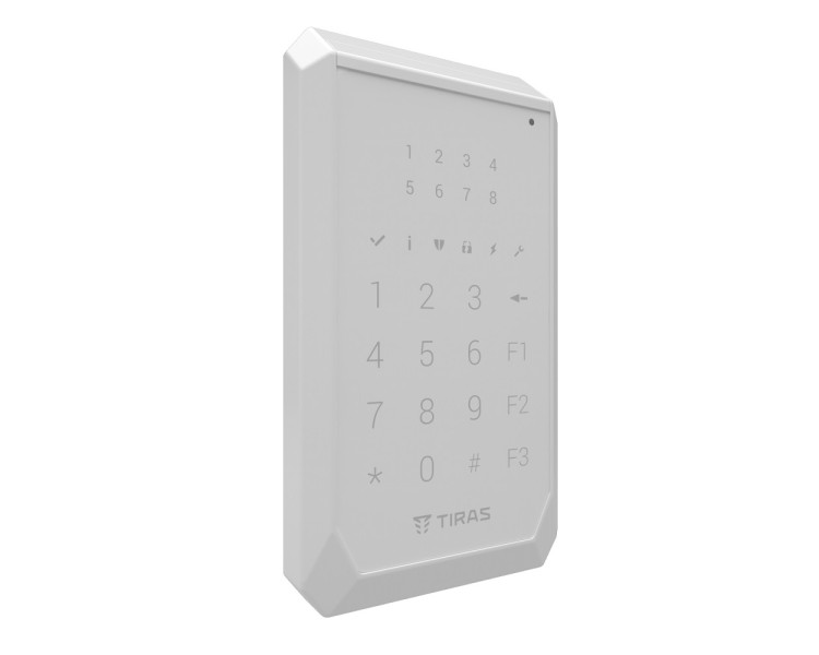 Бездротова клавіатура Tiras X-Pad White