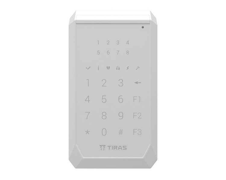 Бездротова клавіатура Tiras X-Pad White