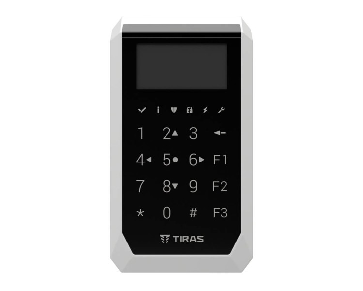 Клавіатура Tiras K-PAD OLED Black з OLED-дисплеєм