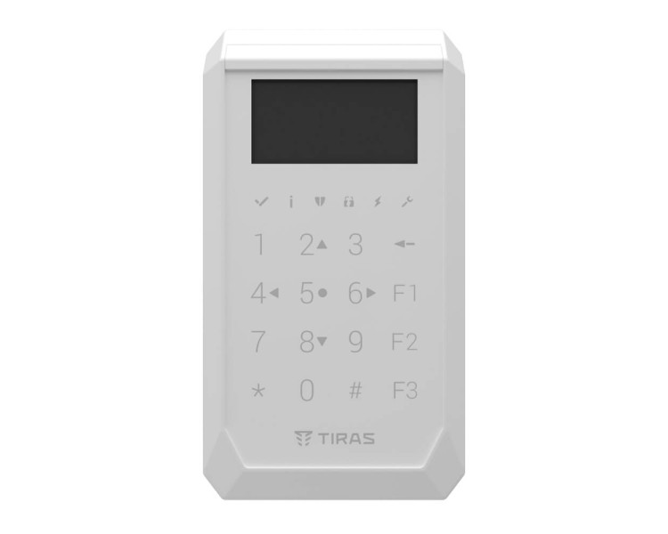 Клавіатура Tiras K-PAD OLED White з OLED-дисплеєм