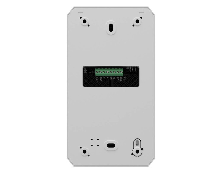 Клавіатура Tiras K-PAD OLED+ White з OLED-дисплеєм та вбудованим зчитувачем NFC/Mifare