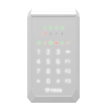 Клавіатура Tiras K-PAD8 White на 8 індикаторів зон