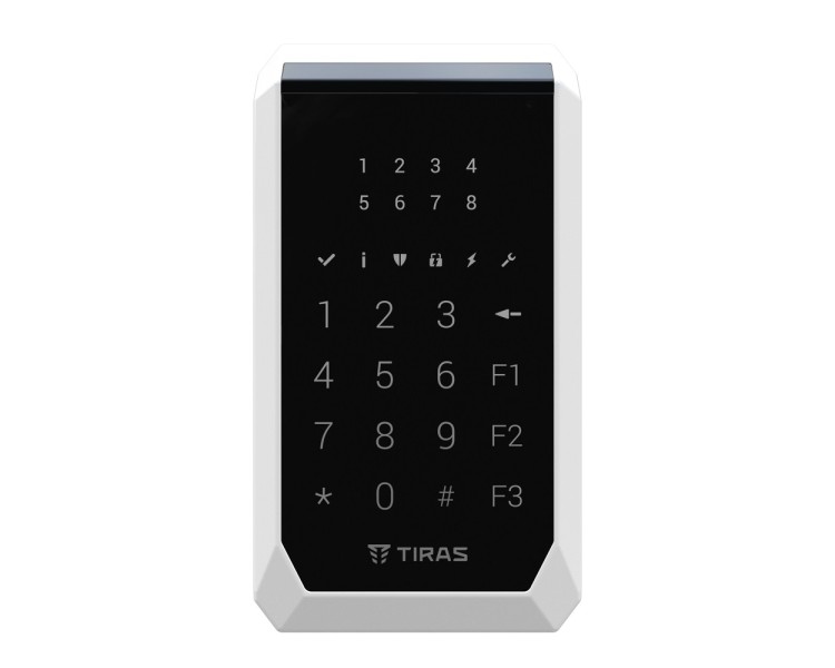 Бездротова клавіатура Tiras X-Pad Black