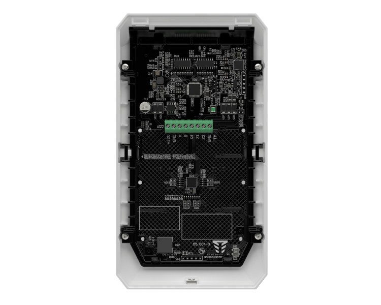 Клавіатура Tiras K-PAD16+ Black на 16 індикаторів зон з вбудованим зчитувачем NFC/Mifare