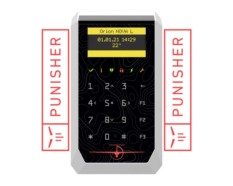 Клавіатура Tiras K-PAD OLED+ (PUNISHER EDITION)