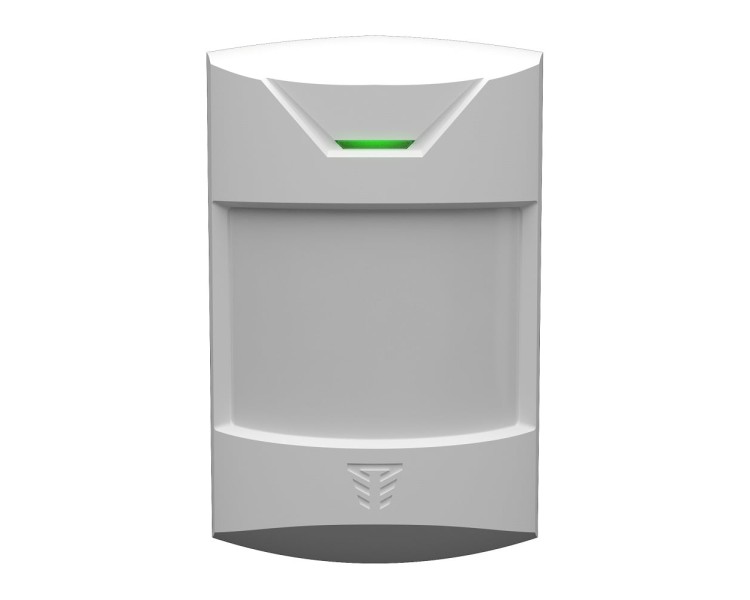 Бездротовий датчик руху з вбудованою сиреною Tiras X-Motion Alarm White