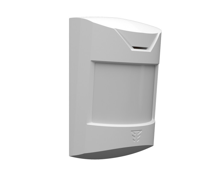 Бездротовий датчик руху з вбудованою сиреною Tiras X-Motion Alarm White