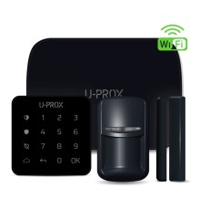 Комплект бездротової сигналізації U-Prox MP WiFi Black з 2G, WiFi