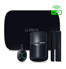 Комплект бездротової сигналізації U-Prox MPX LE KF kit Black з LTE/GSM (4G/2G), WiFi, Ethernet