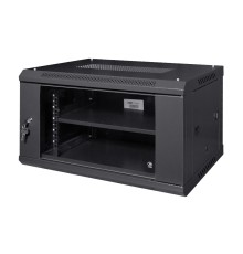 Комутаційна шафа NVC-6U/600x450x350 Black