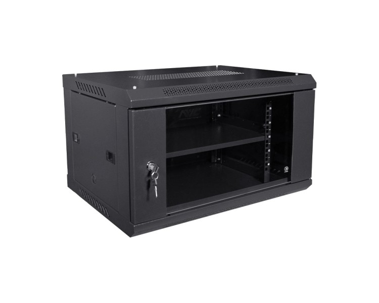 Комутаційна шафа NVC-6U/600x450x350 Black