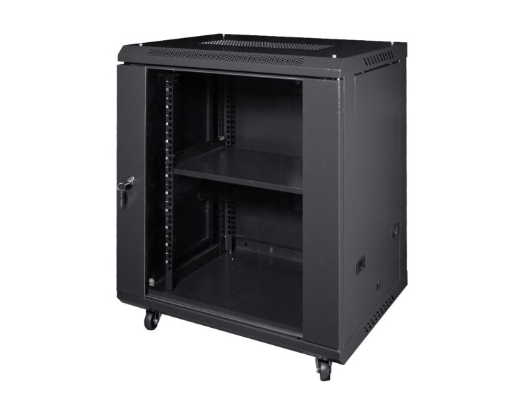 Комутаційна шафа NVC-12U/600x450x640 Black