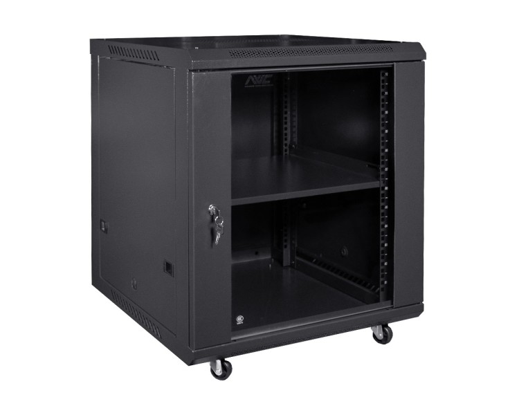 Комутаційна шафа NVC-12U/600x600x640 Black