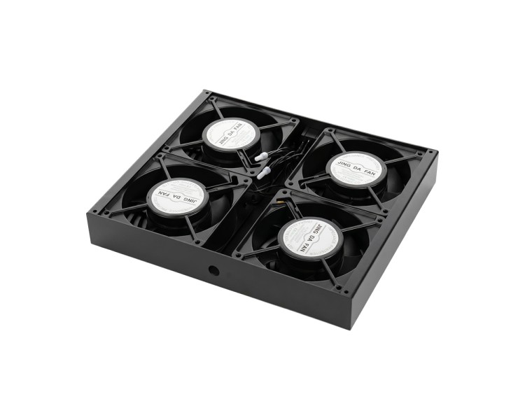 Вентилятор до комутаційних шаф глибиною 800 мм Trinix TRX-FAN4 Black