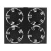 Вентилятор до комутаційних шаф глибиною 800 мм Trinix TRX-FAN4 Black