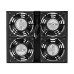 Вентилятор до комутаційних шаф глибиною 800 мм Trinix TRX-FAN4 Black